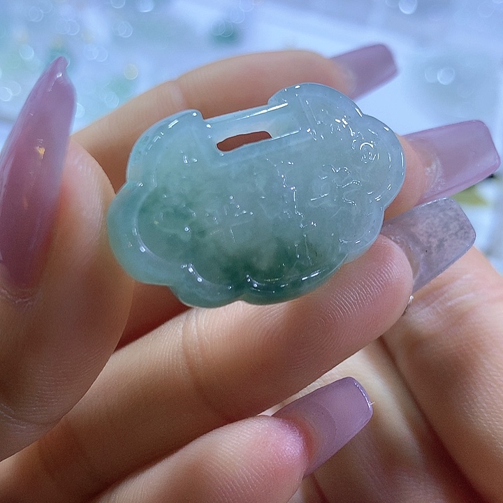 翡翠未镶嵌颈饰天然翡翠A货吊坠