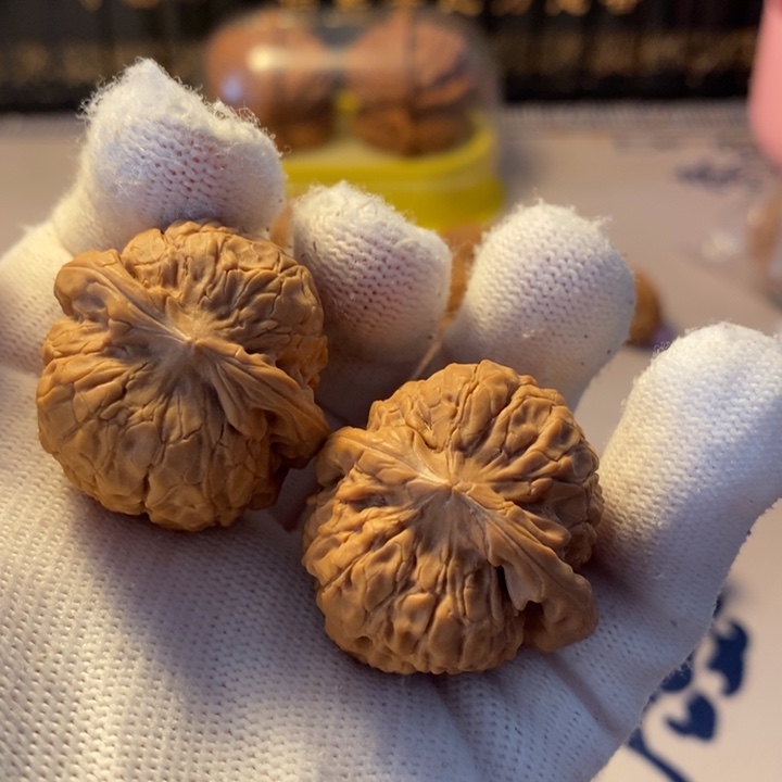 吊坠文玩核桃32迷你甲骨文