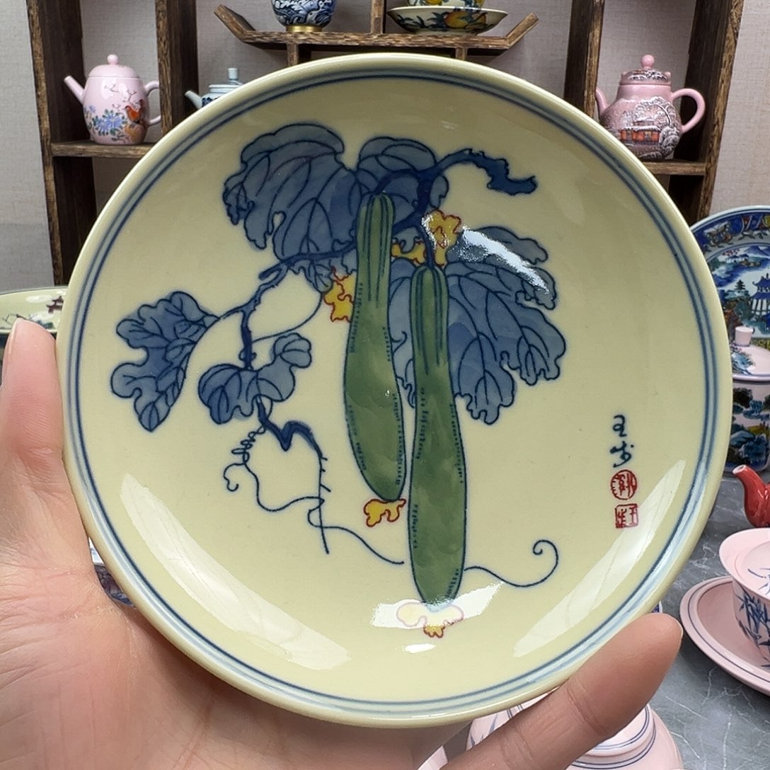摆件陶景德镇陶瓷567老厂瓷16