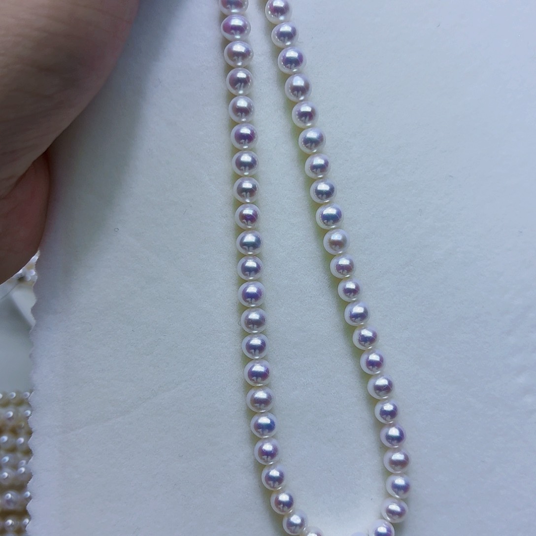 兮***颜淡水珍珠银S925镶嵌颈饰