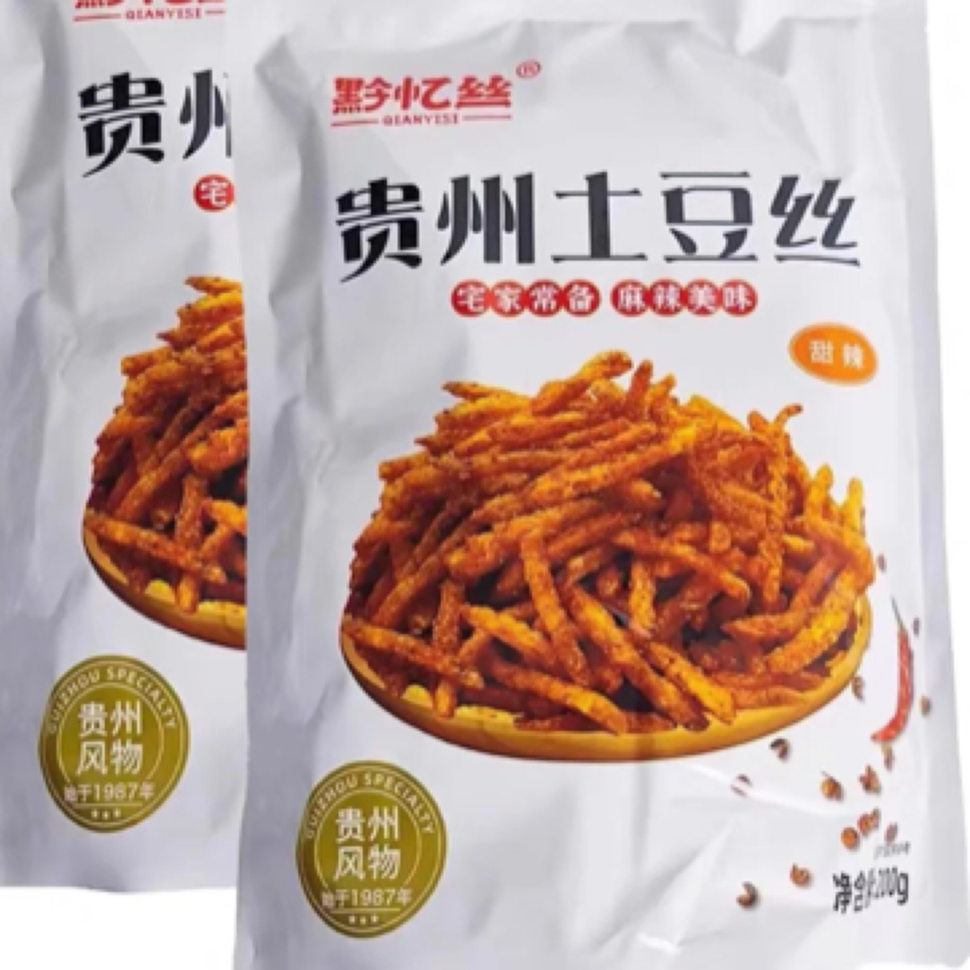 黔亿丝贵州土豆丝甜辣味