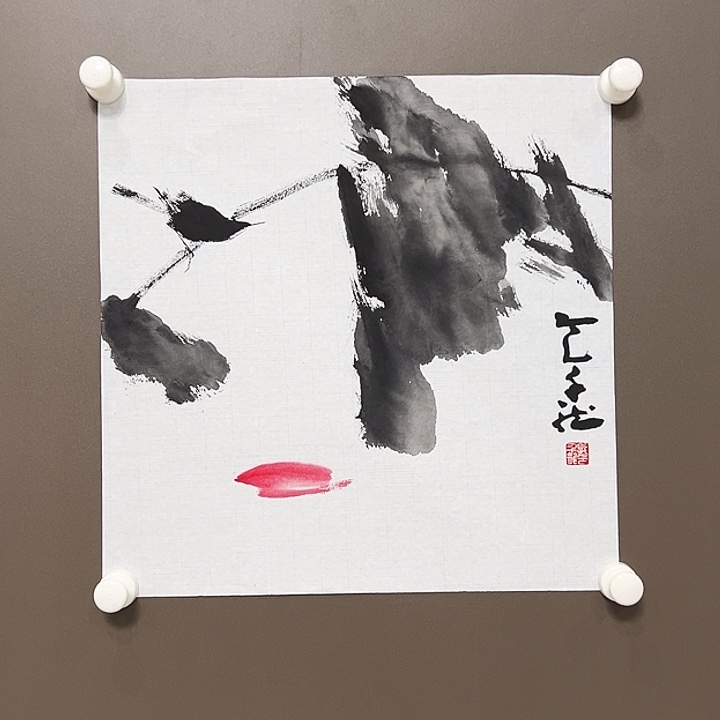 国画郭千龙  手绘原创