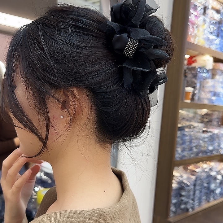 三醋酯纤维莎莎韩国发圈-45