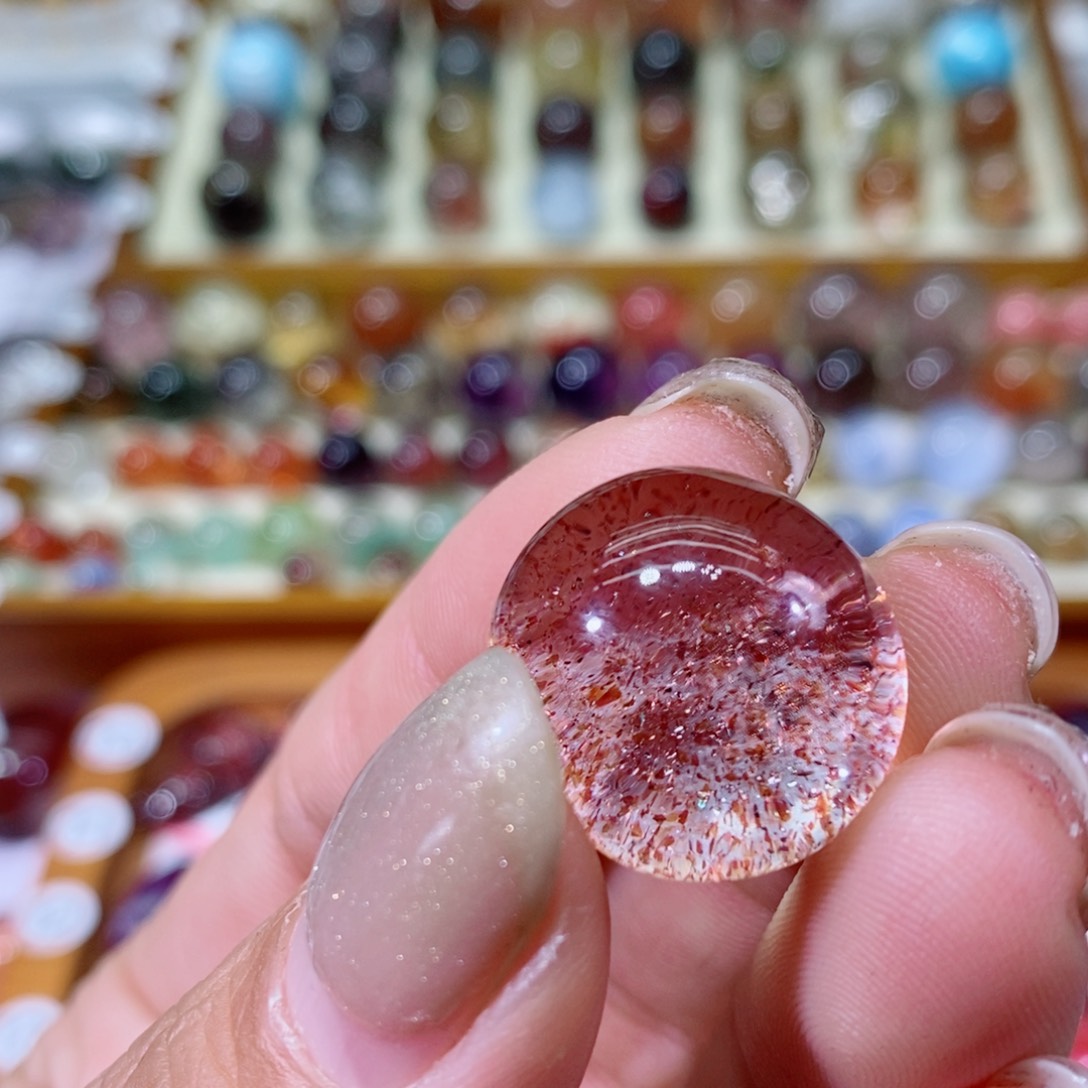 水晶吊坠，未镶嵌