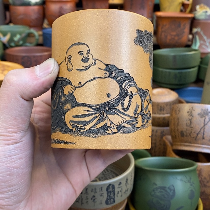 【闪购商品】紫砂杯子宜兴全手工紫砂杯