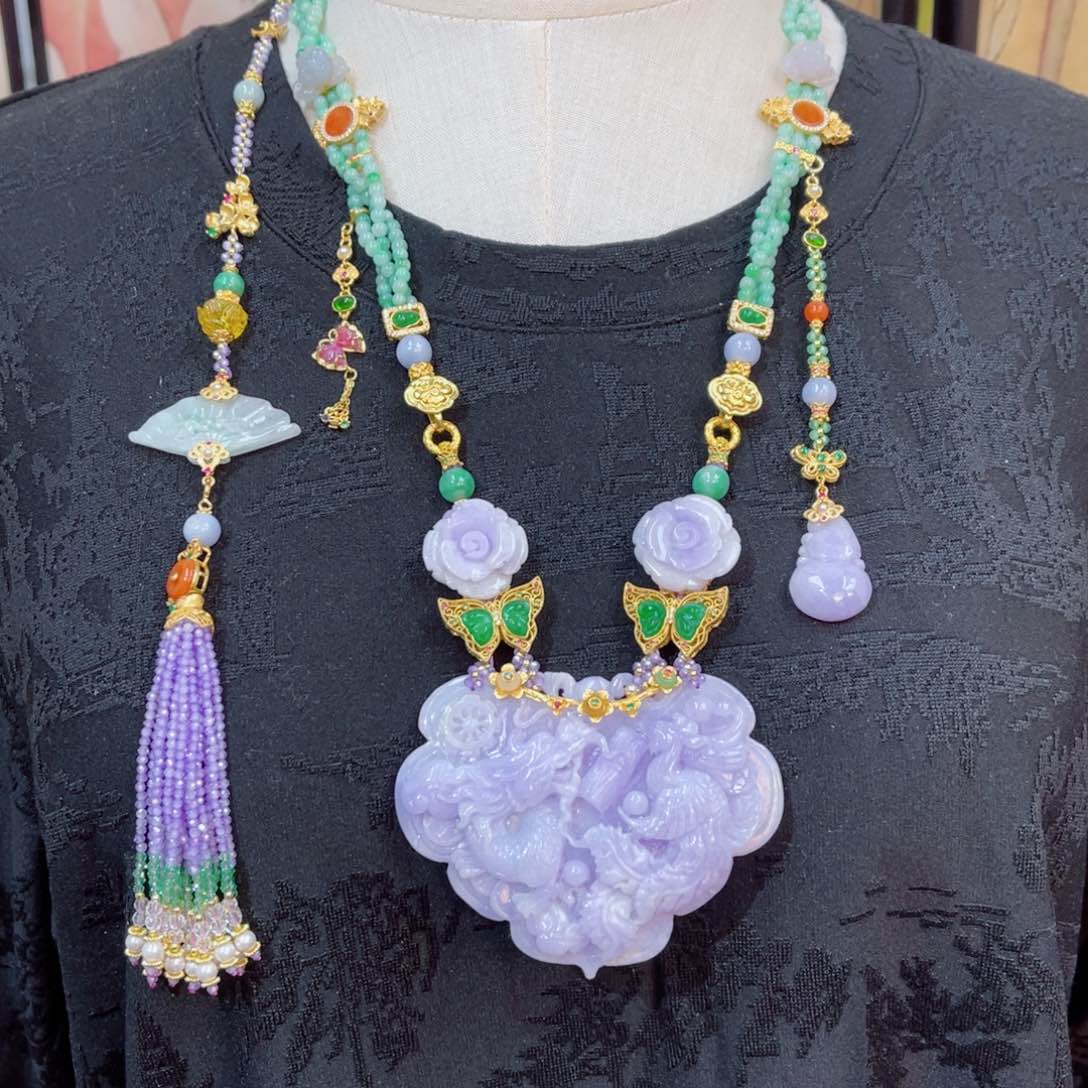 翡翠颈饰合金48小时鉴赏期