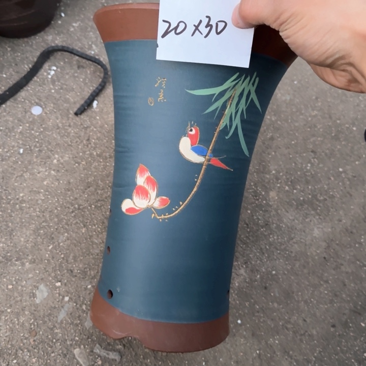 紫砂花盆特价清仓