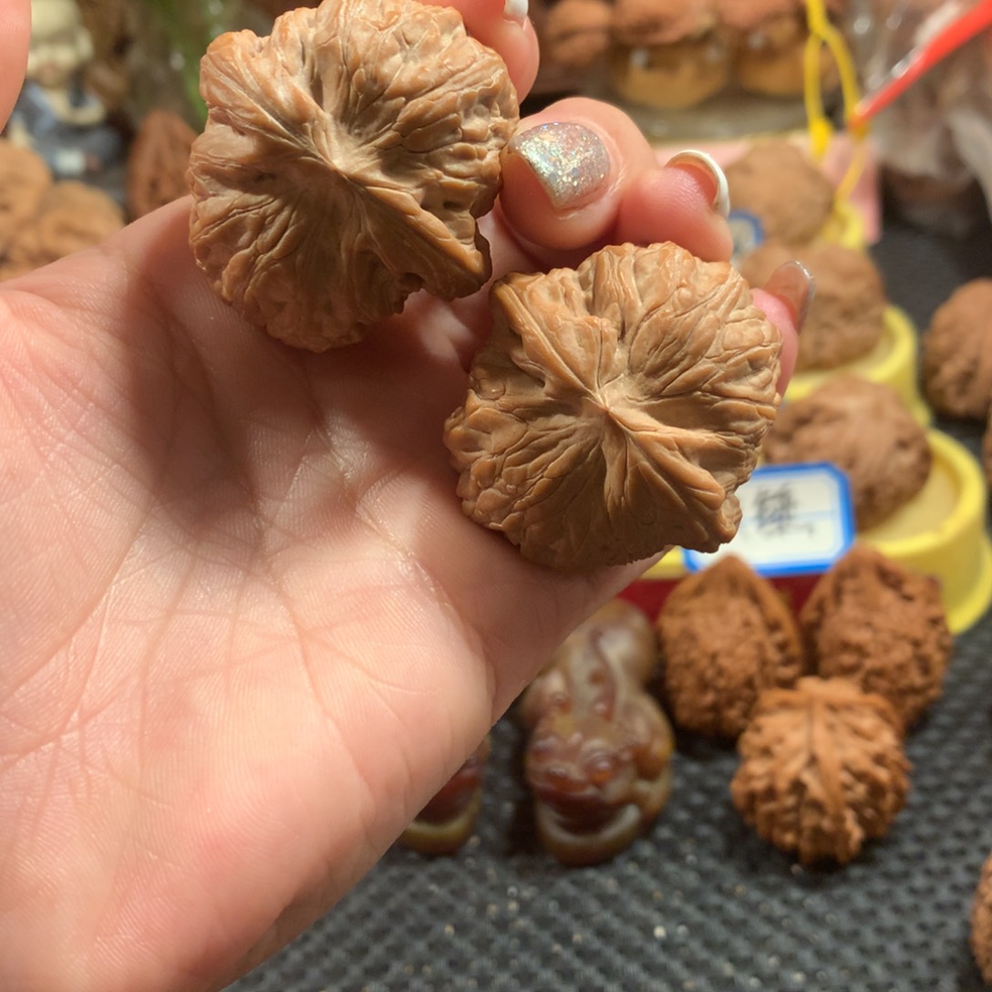 文玩核桃把件战鼓