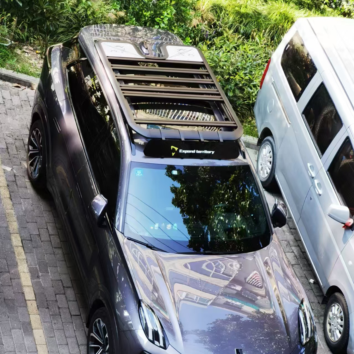 全新领克系列车顶平台拓展装备侧帐围栏露营自驾必备工厂直销 