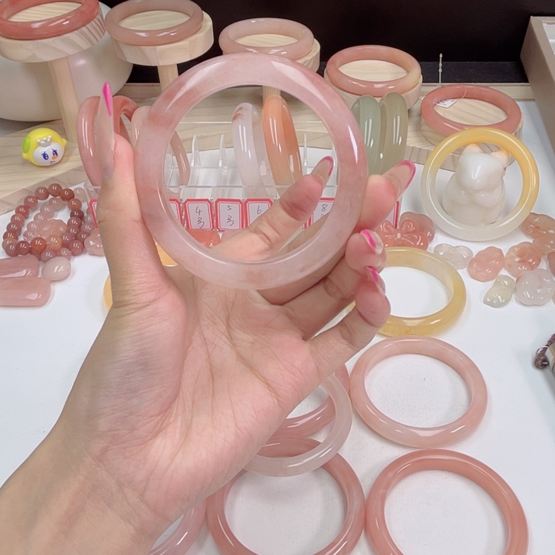 未镶嵌手镯石英质玉࿐****