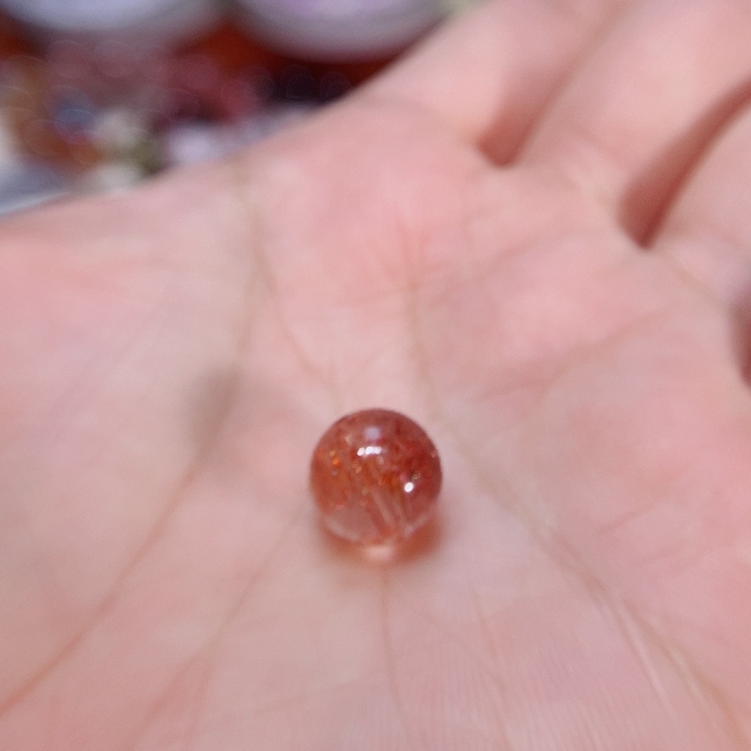 水晶金草莓晶单珠未镶嵌大**