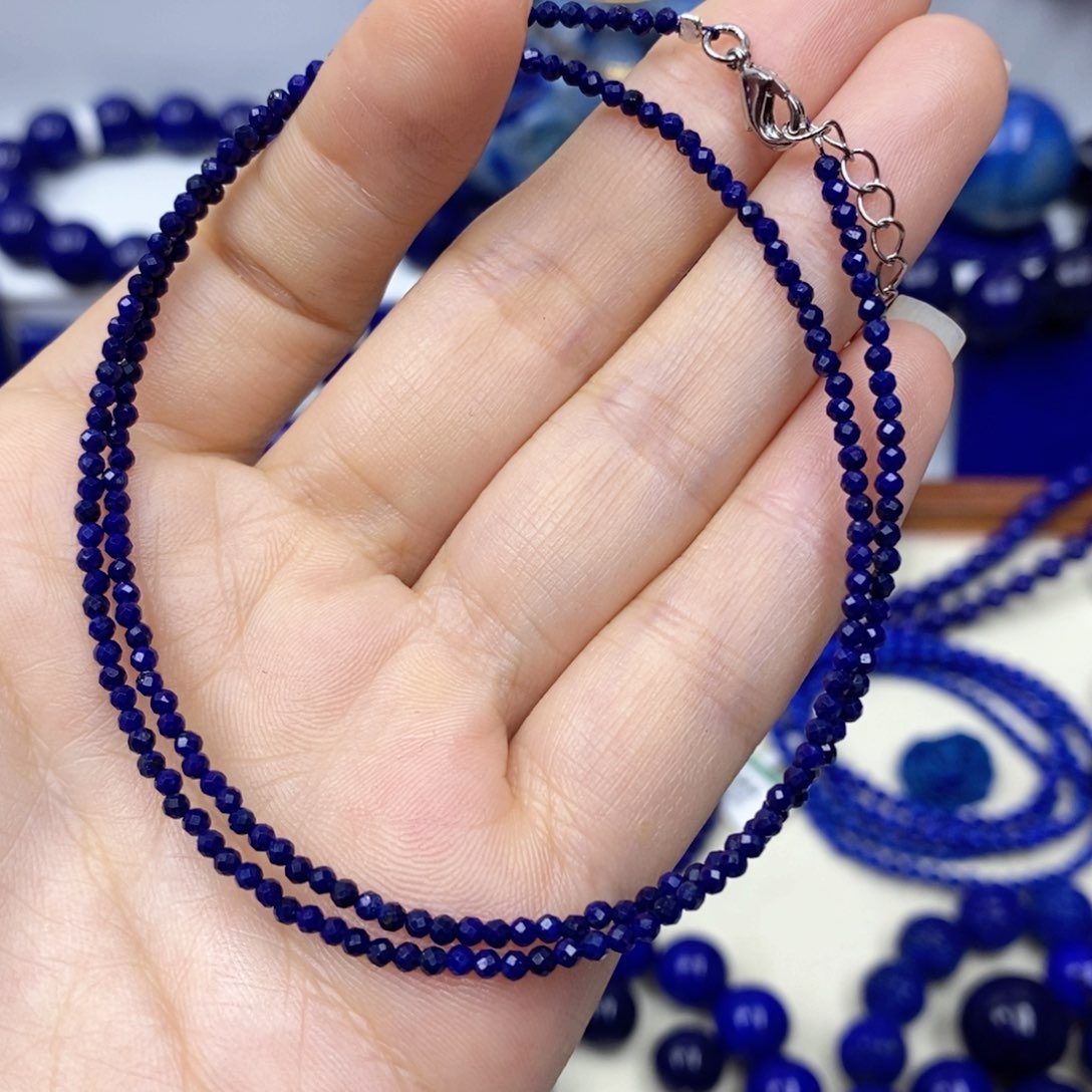 青金石颈饰未镶嵌