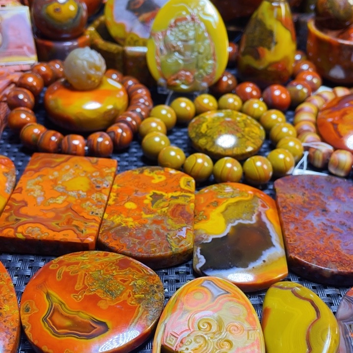 未镶嵌战国红玛瑙/玉髓