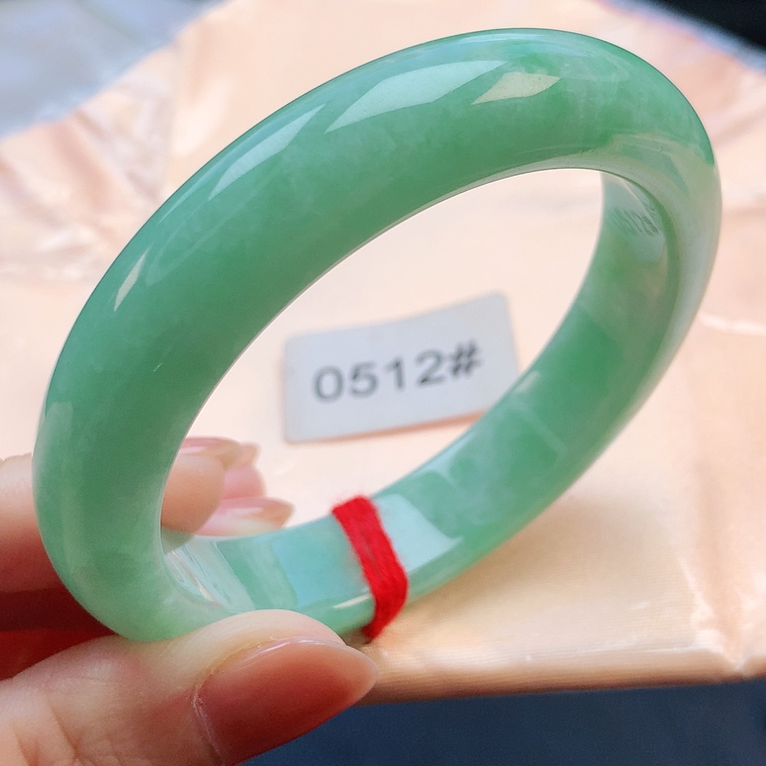 未镶嵌手镯翡翠53圈口880512