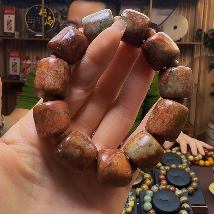 和田玉手串未镶嵌