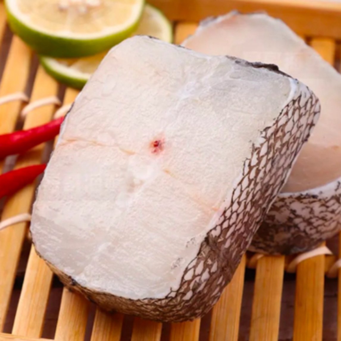 整切鳕鱼段/鳕鱼块专属3（清蒸/香煎/红烧）每包500克2片装细鳞壮鳕