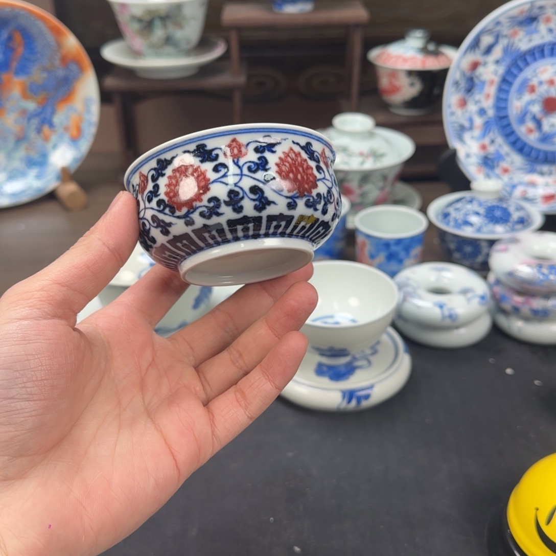 杯S****岸景德镇手工手绘陶瓷