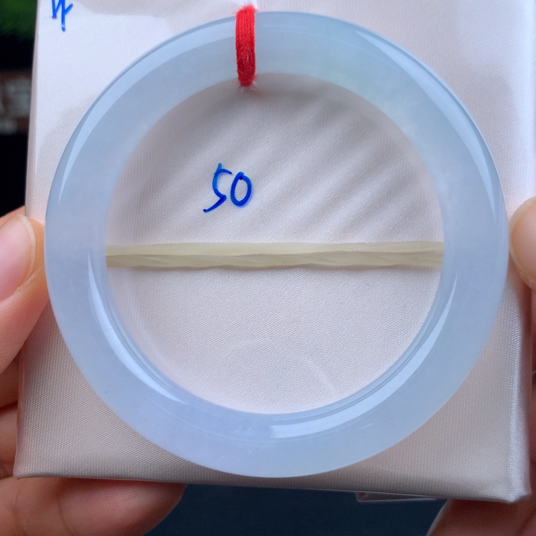 翡翠未镶嵌手镯小仙女镯