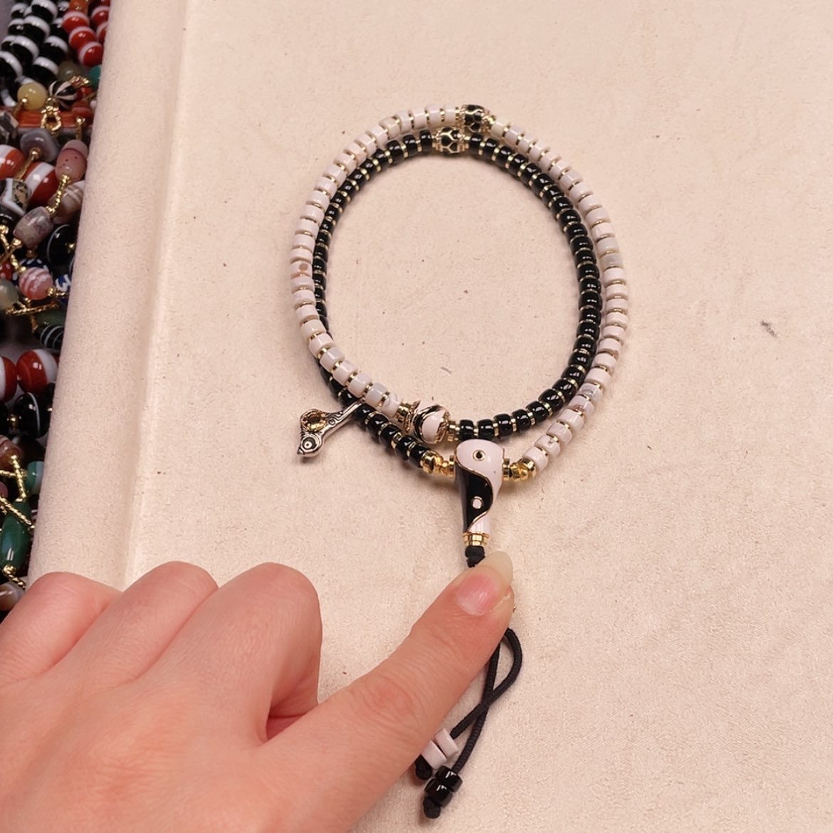 【闪购商品】合金玛瑙/玉髓珠宝半成品鱼*