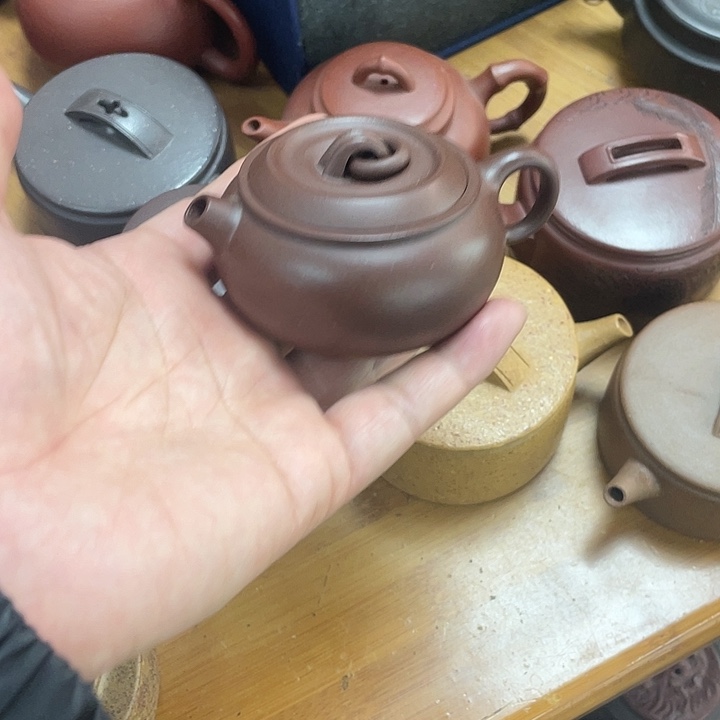 紫砂茶壶紫砂壶单环壶