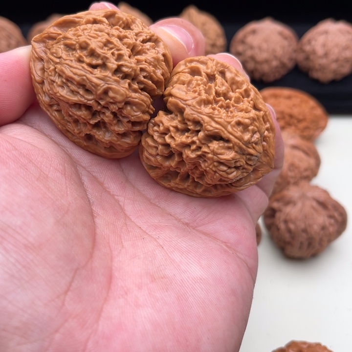 竹***雨核桃南疆文玩核桃