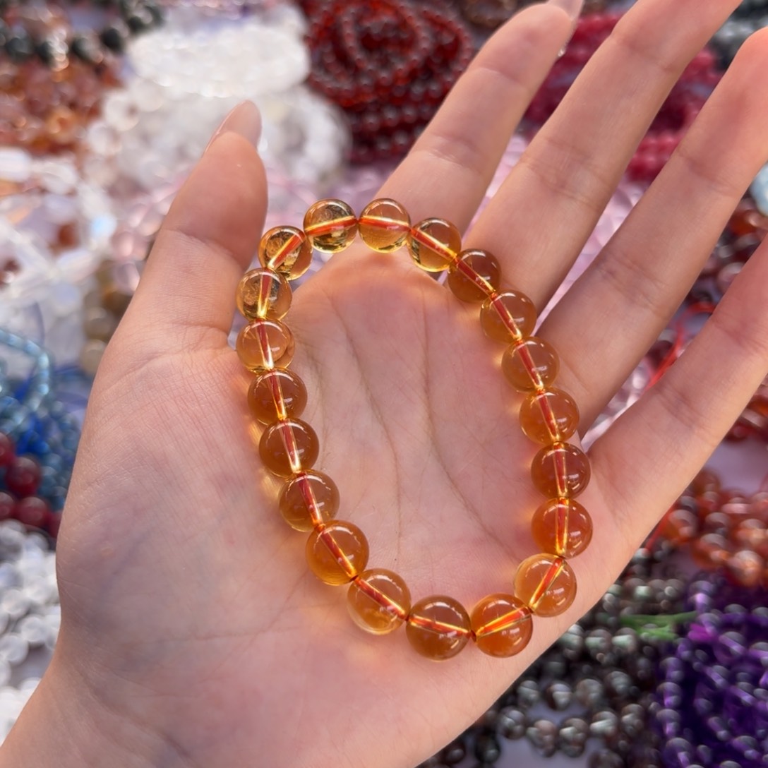 紫晶手链银S925镶嵌我**仔