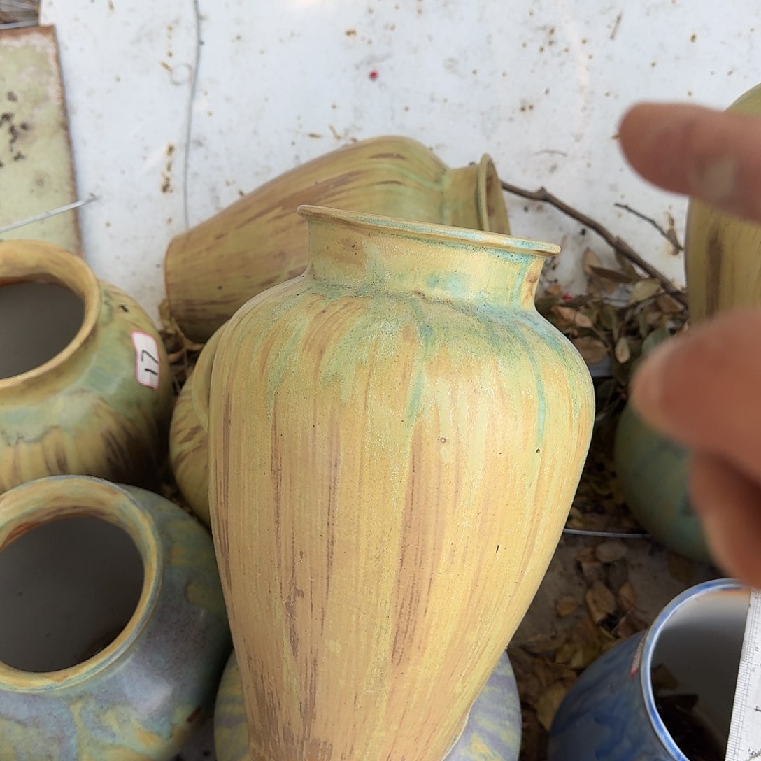 陶瓷微瑕景德镇手工花器