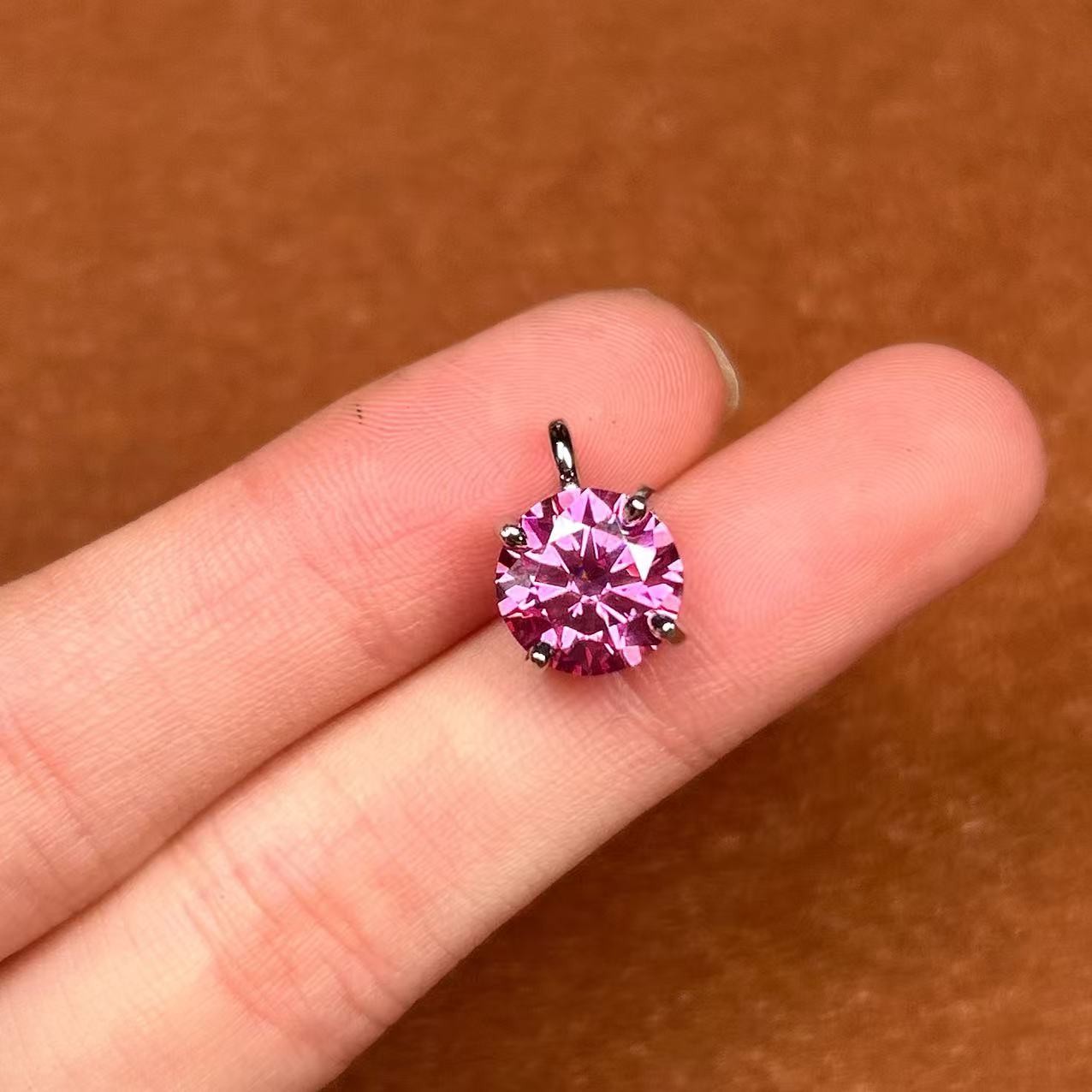  阿鲁沙-矿区高订气质925镀金女神戒指662