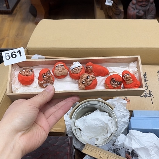 瓷片摆件工艺品瓷器摆件777 