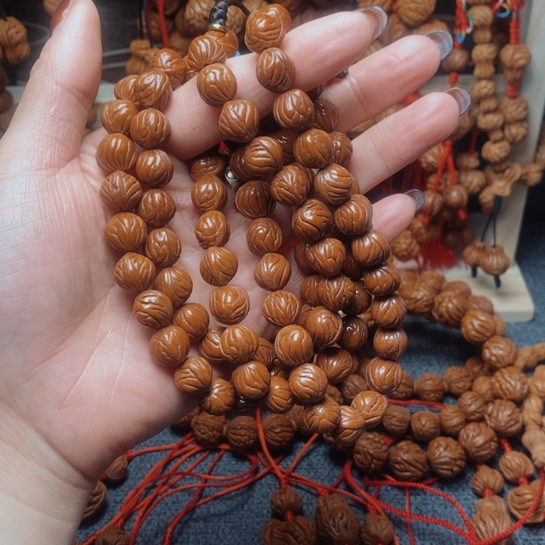 吊坠桃核龙纹桃枭