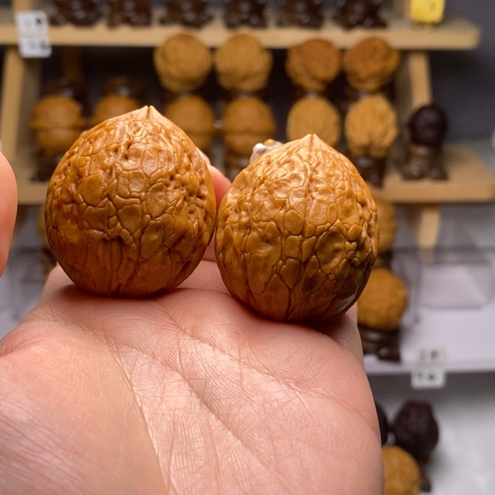 吊坠文玩核桃38龟甲寿桃Y11