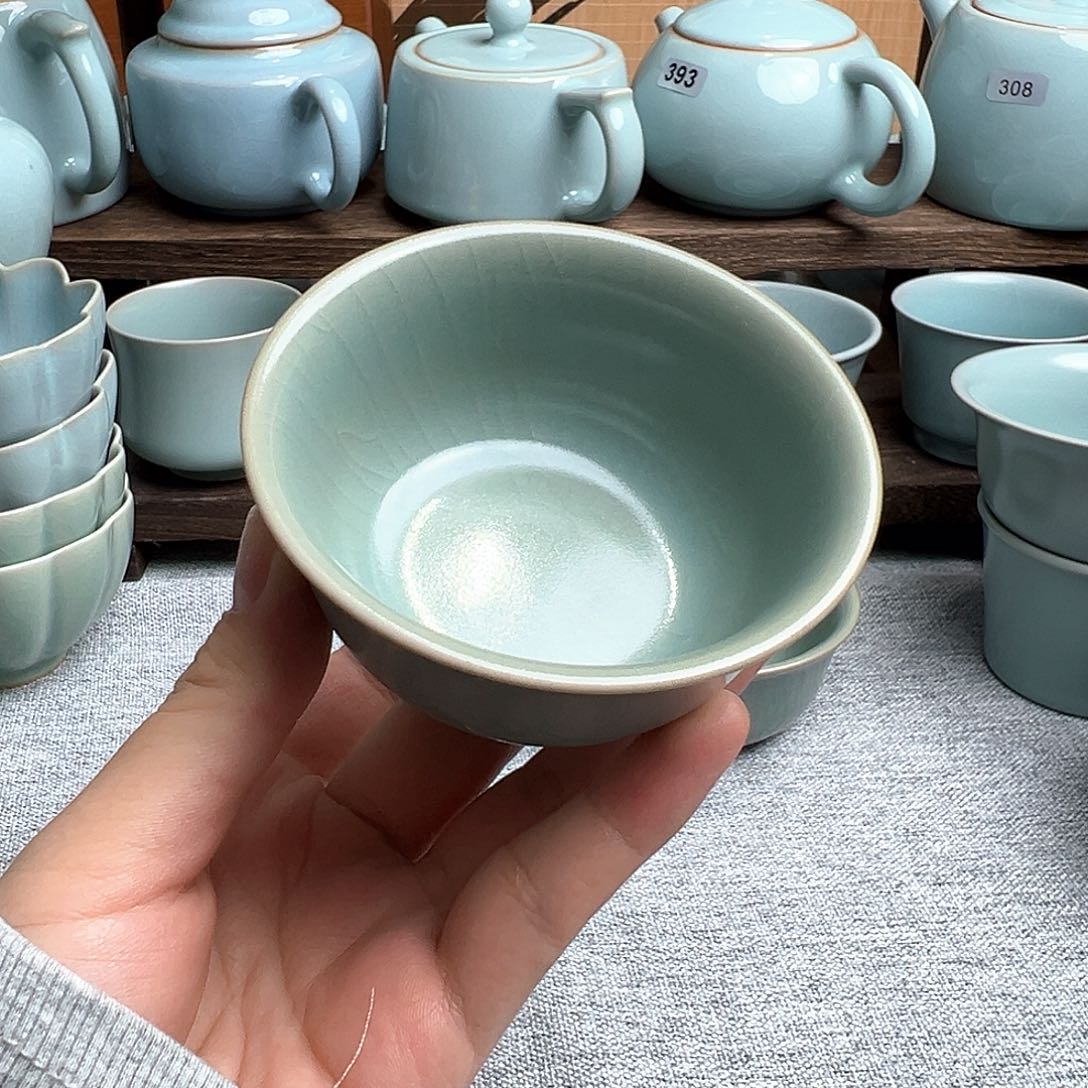 瓷片仿古鸡缸杯呜呜呜