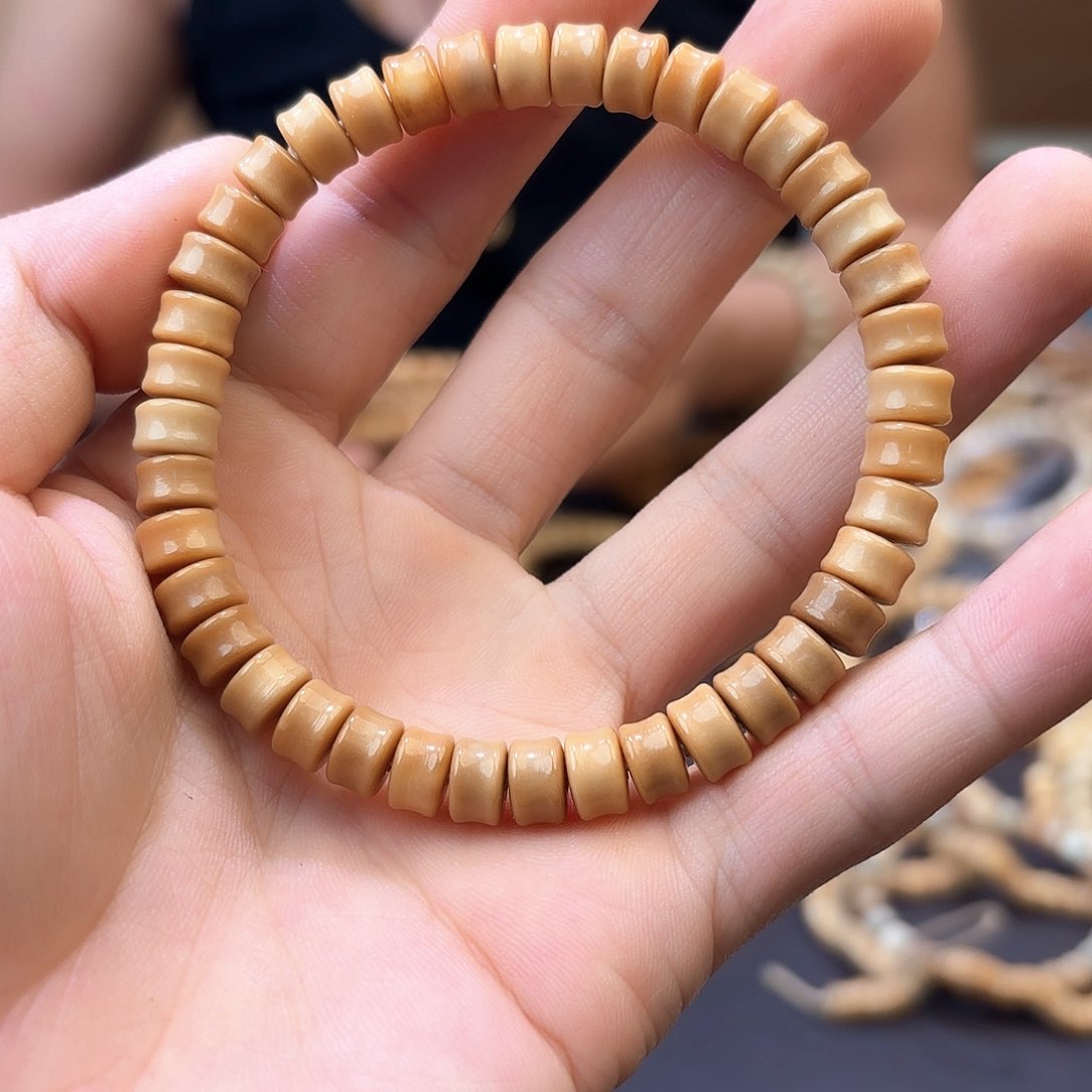 菩提根/象牙果手串车轮单圈