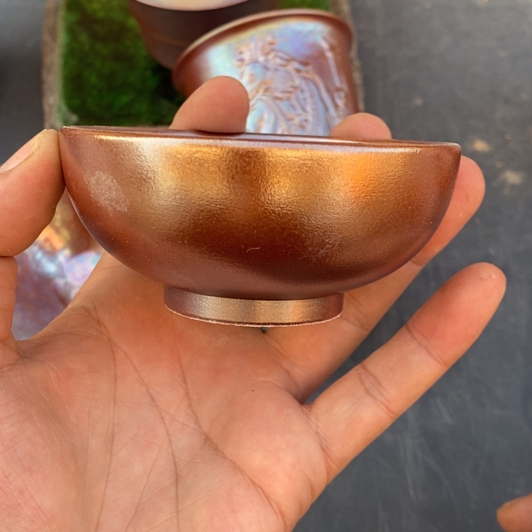 柴烧茶具陶瓷杯子