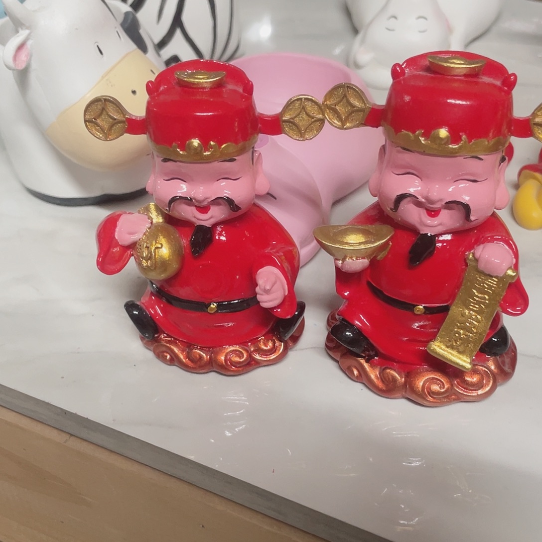 陶瓷财神爷一对111111111