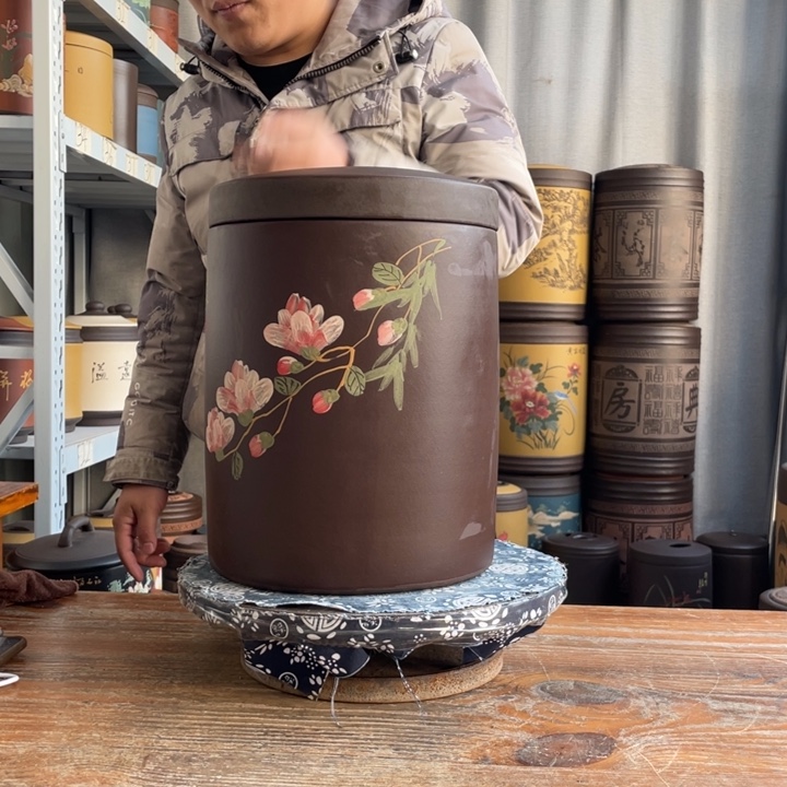 紫砂茶叶罐茶叶罐