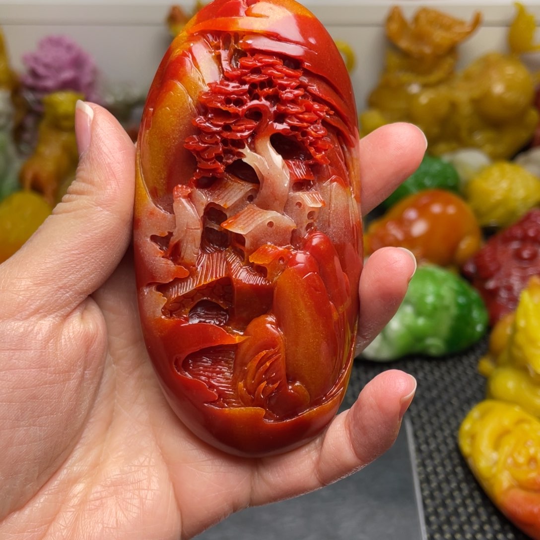 奇石手把件清仓特价