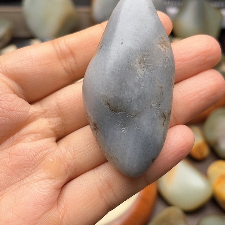 和田玉未镶嵌颈饰19