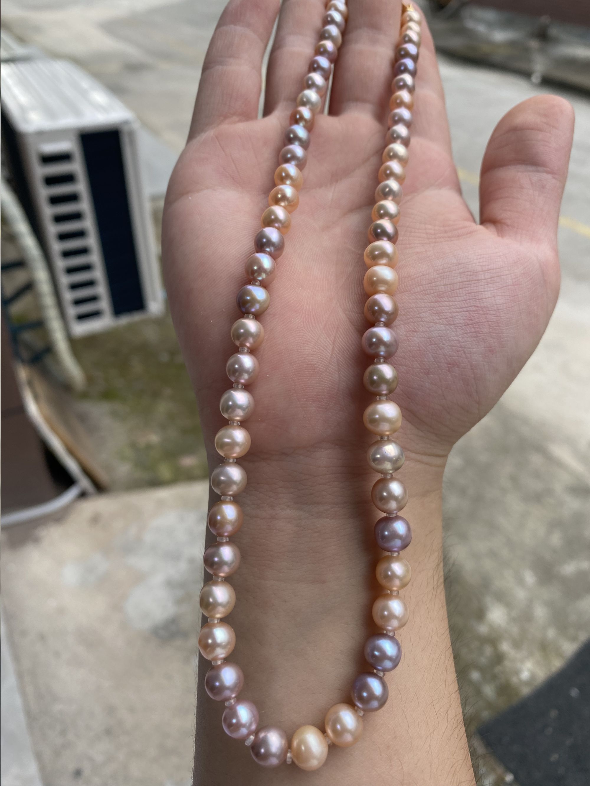 7-8mm淡水珍珠糖果项链福禄