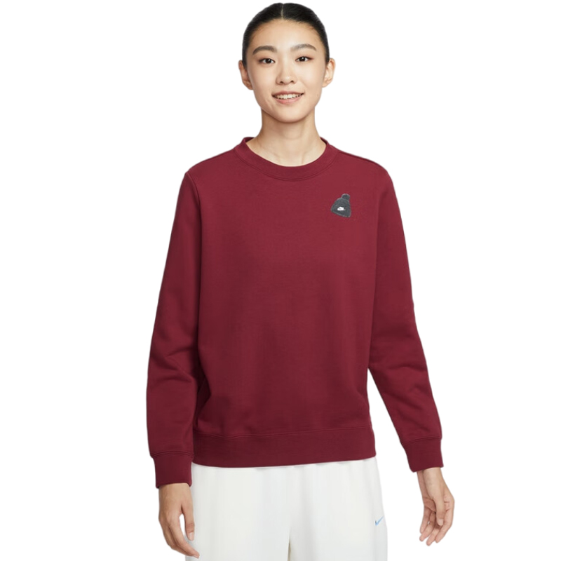 NIKE耐克【龙】女子运动休闲卫衣套头衫IO7829-677