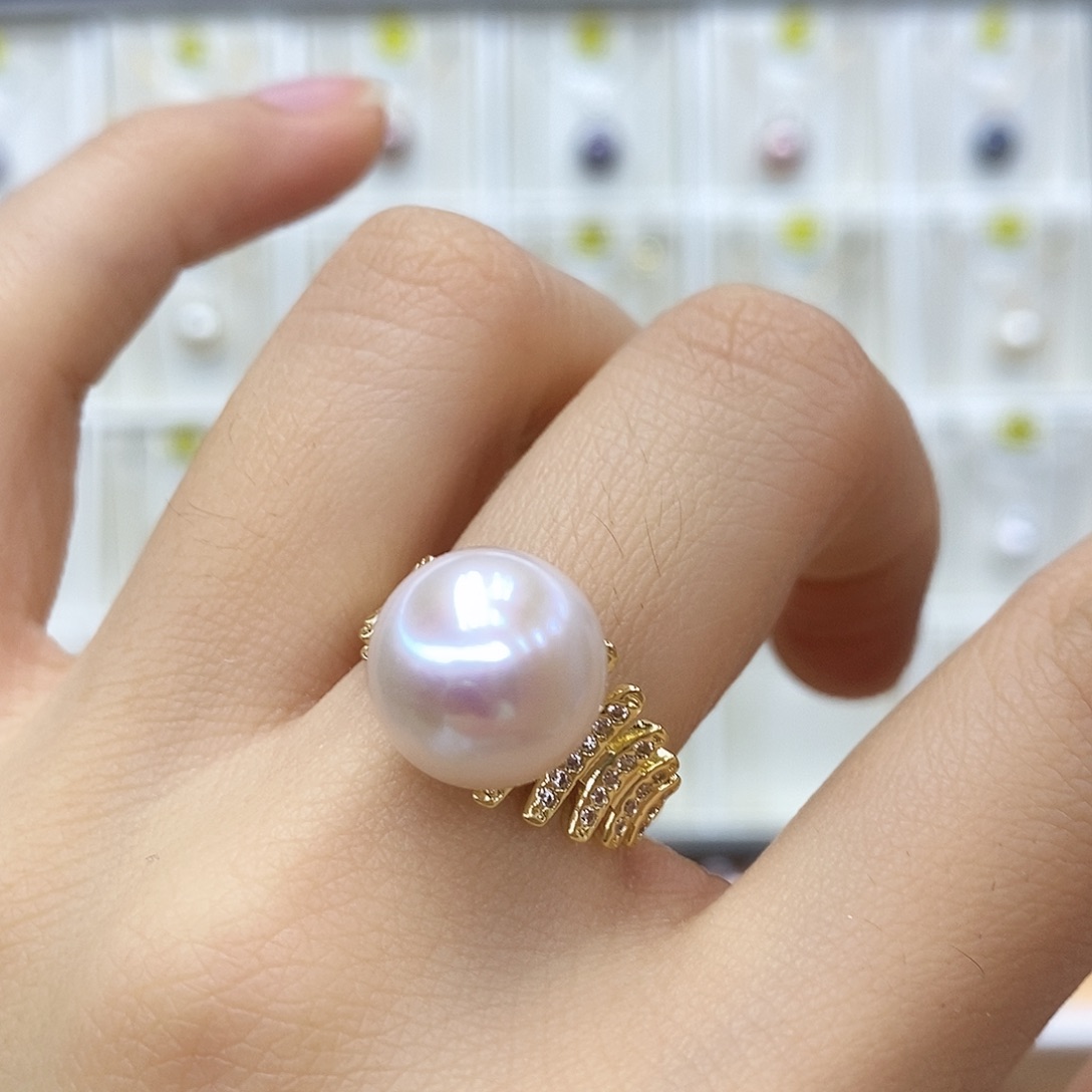 淡水珍珠未镶嵌吊坠(赠链)