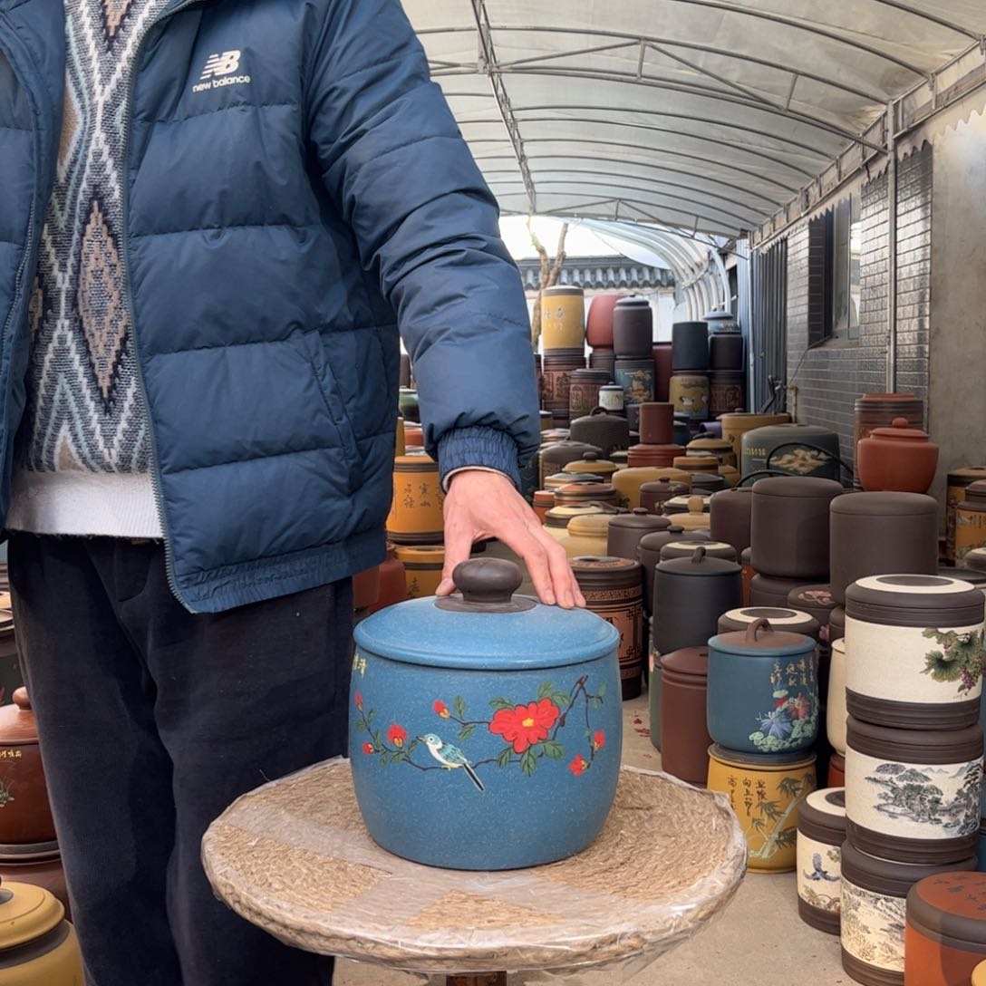 紫砂茶叶罐5 饼茶叶罐