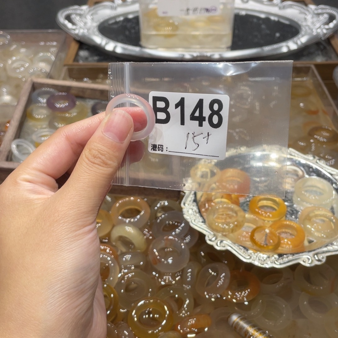 玛瑙/玉髓未镶嵌戒指148