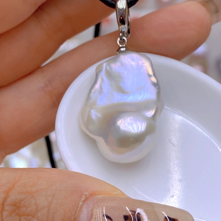 未镶嵌吊坠(赠链)淡水珍珠