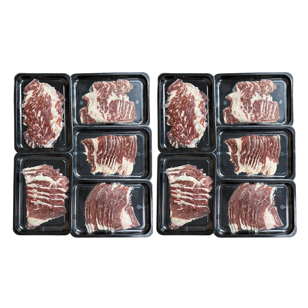 佳吉诚品原切牛肉片150g*10盒谷饲安格斯牛胸肉切片 厚切肉感十足