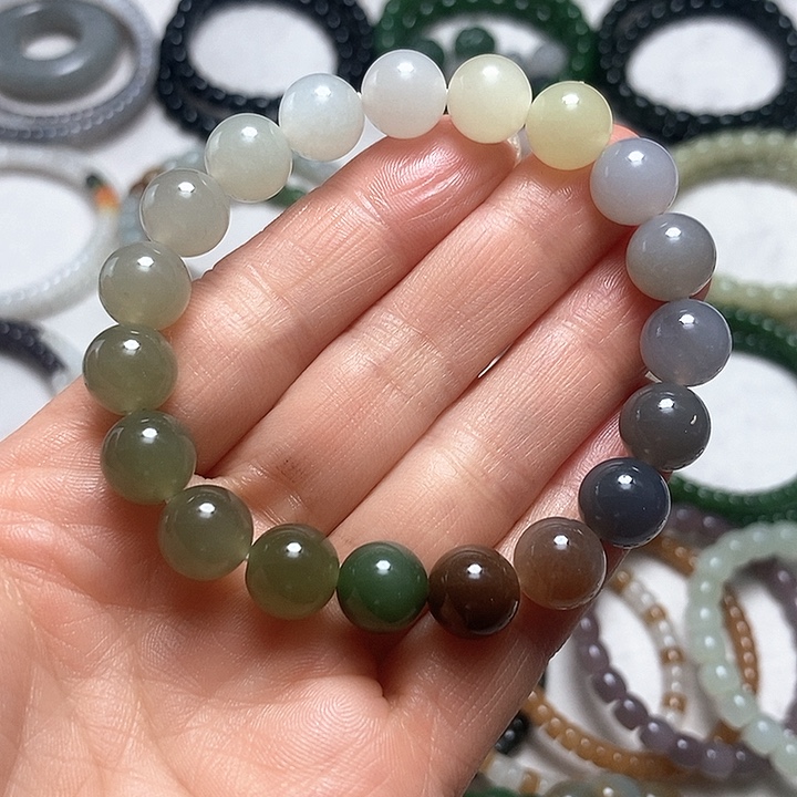 和田玉手链未镶嵌