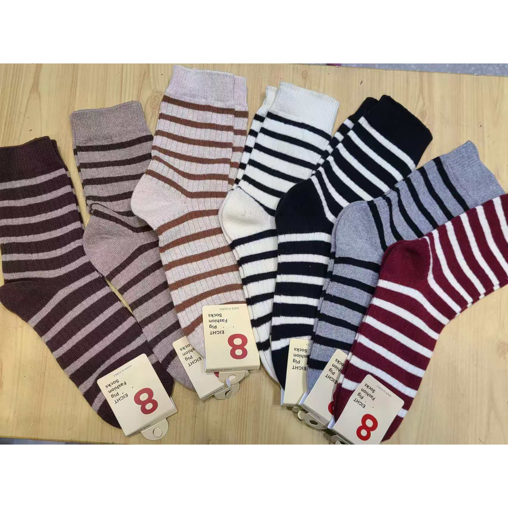 【奈野喜】韩国正品代购/ 新款袜子集合链接中筒袜船袜【NO退NO换】