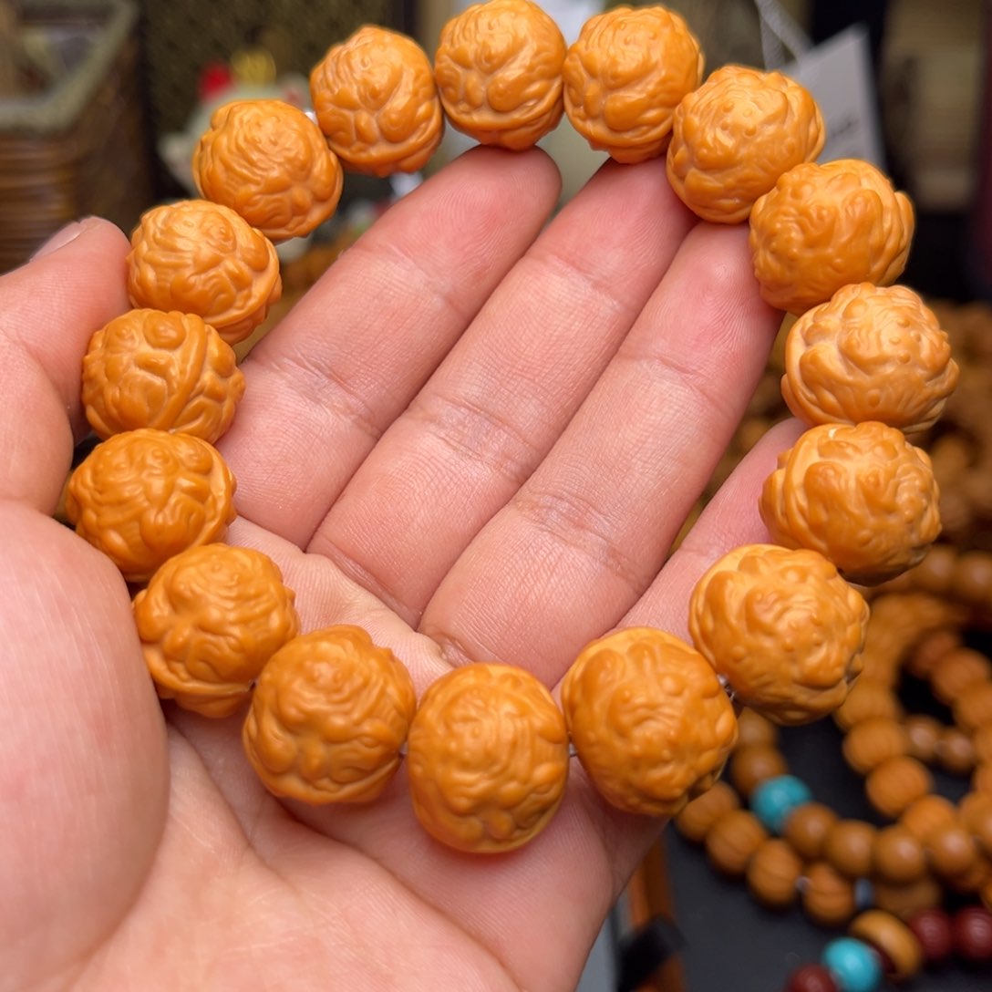 猴头核桃手串1.7蟾王