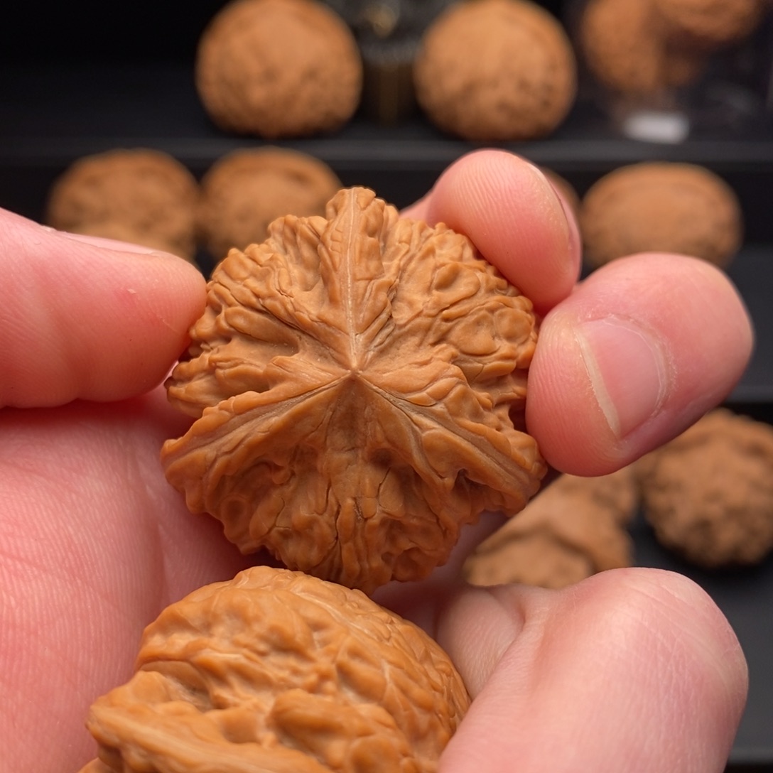 文玩核桃把件李**书御龙