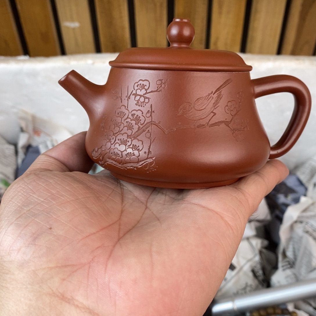 茶壶紫砂宜兴市紫砂壶qq200cc